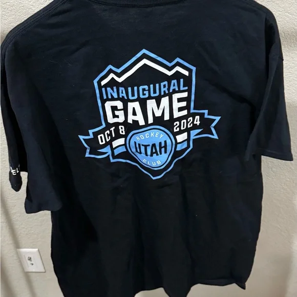 Utah Hockey Club Inaugural First Game Shirt 2024 October 8th - Picture 4 of 4